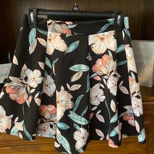 Size medium floral skaters skirt